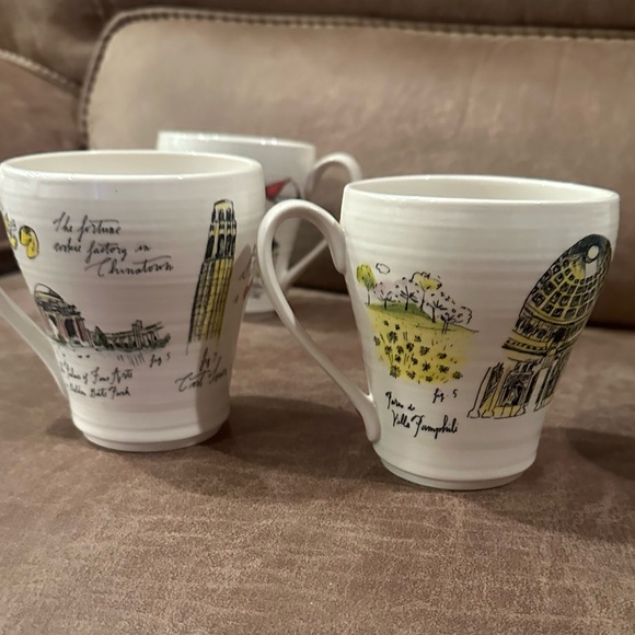 Set of Diva Pyari Linea Carta Illustrated Travel Mugs - Picture 8 of 14